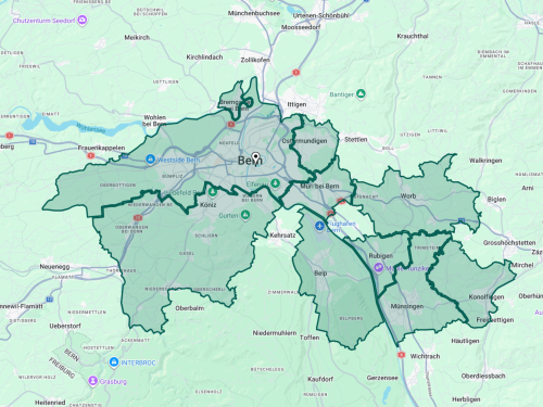 Stadt Bern und Agglomeration